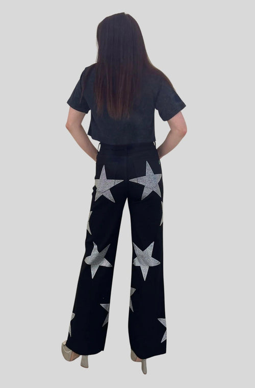 Star Night Wide Jeans