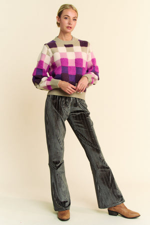 Checkered Sweater