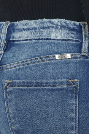 High Rise Straight Jeans