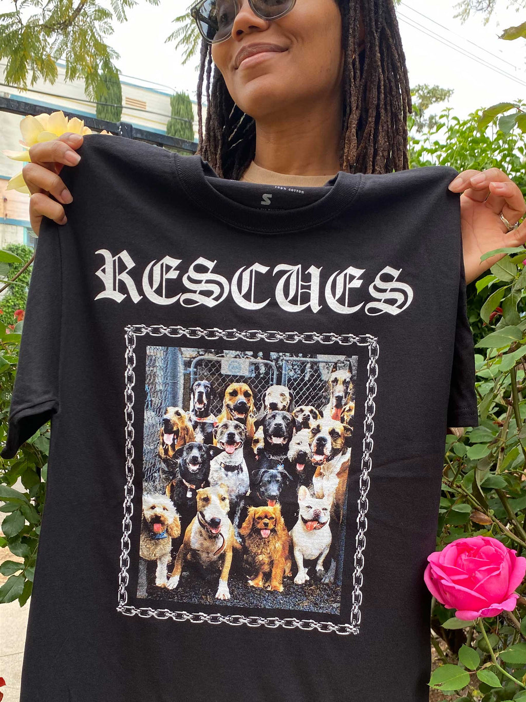 Rescue Dogs Hip Hop/Rock Tee