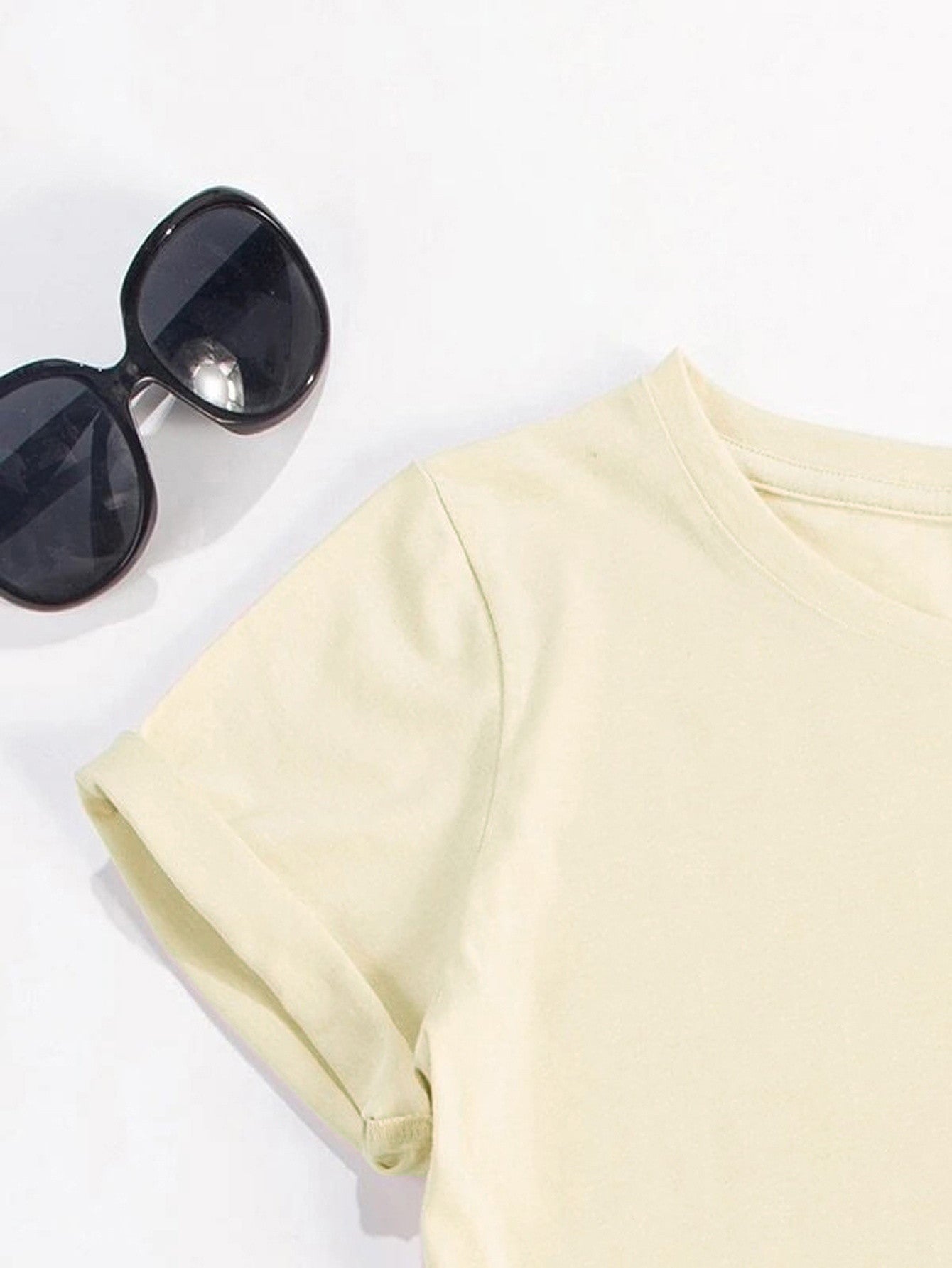 MAMA Round Neck Bolt Short Sleeve T-Shirt