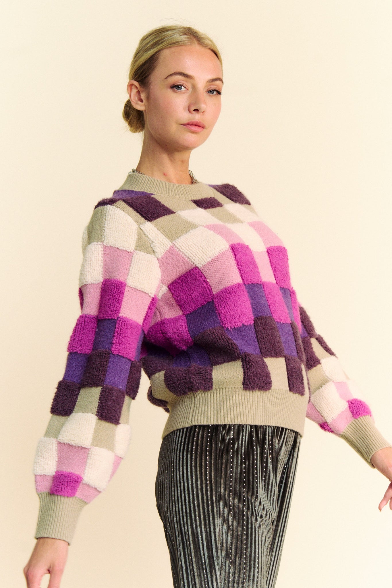 Checkered Sweater