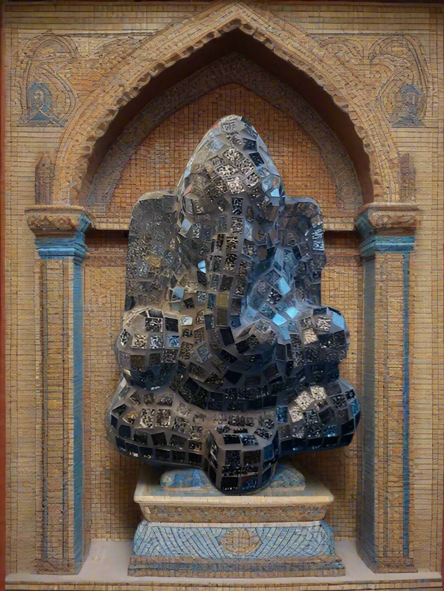 Mosaic Disco Ball Ganesha (large)
