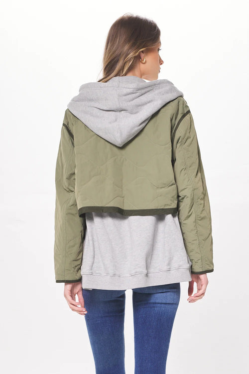 Two-Fer layered jacket