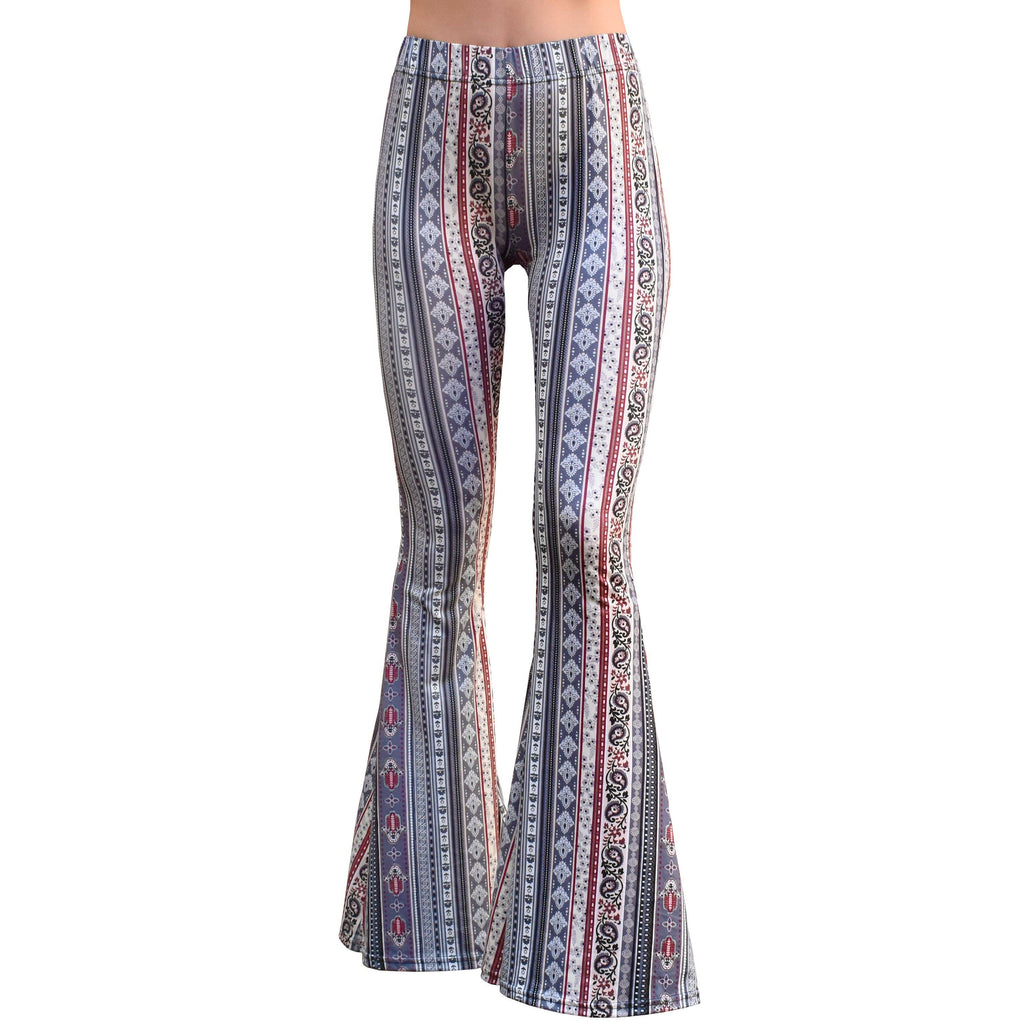 Indigo Bohemian Bell Bottoms