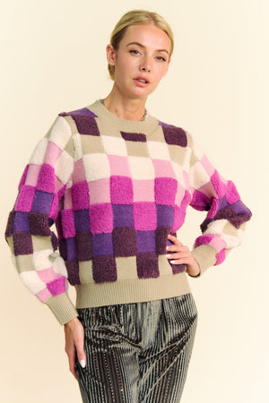 Checkered Sweater