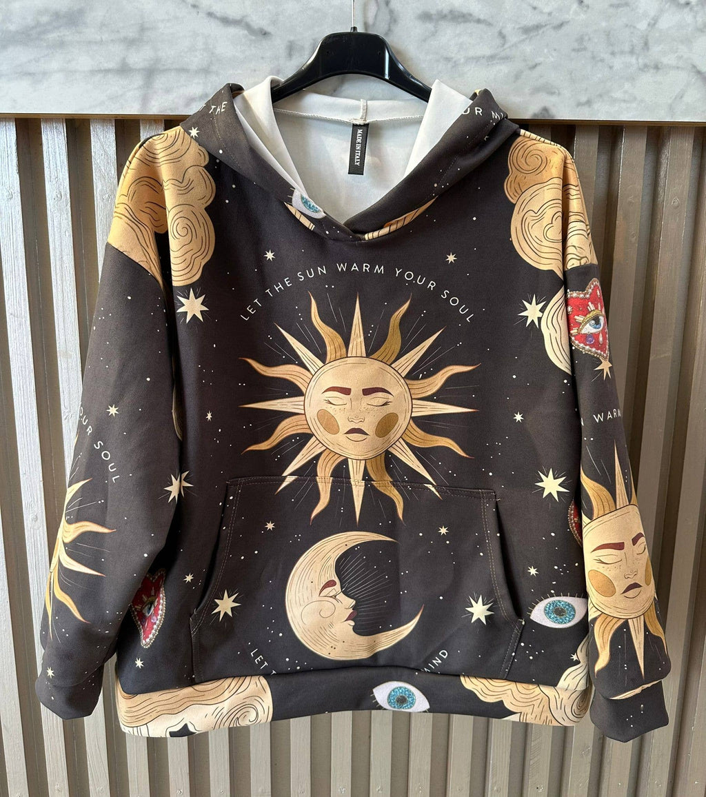 Celestial Harmony Oversized Hoodie
