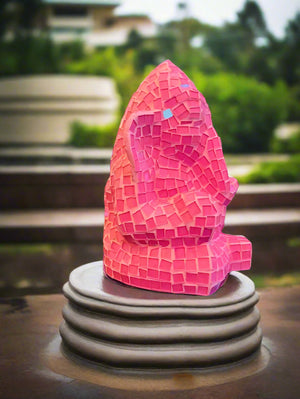 Mosaic Disco Ball Ganesha (small)