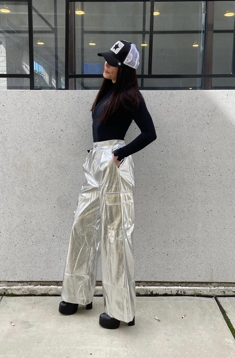 Xyz Recycled Turtleneck Bodysuit