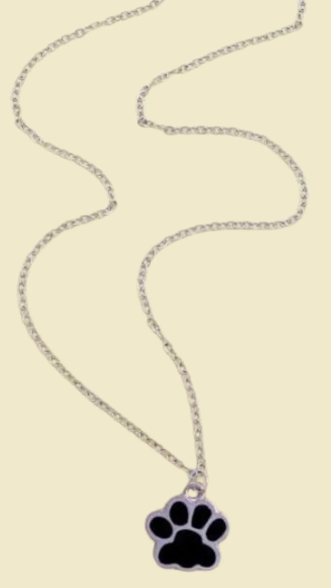 Paw Charm Necklace