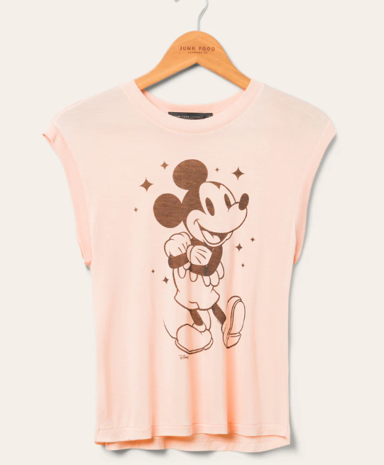 Sparkle Mickey Vintage Tissue Tank